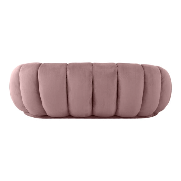 Καναπές Embrace  βελούδο σε σάπιο μήλο απόχρωση 180x105x65εκ