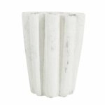 Artekko Cement Λευκό Τσιμεντένιο Βάζο (22.5x18x30)cm