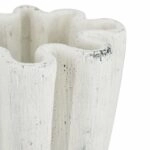 Artekko Cement Λευκό Τσιμεντένιο Βάζο (22.5x18x30)cm