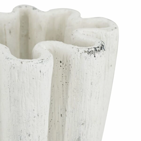 Artekko Cement Λευκό Τσιμεντένιο Βάζο (22.5x18x30)cm