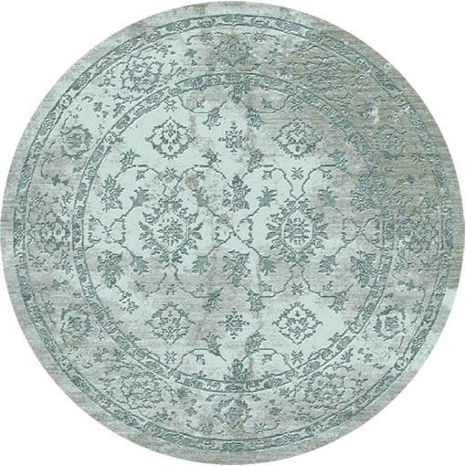 ΧΑΛΙ OSKA 5556/BEIGE - 160εκ - Στρόγγυλο