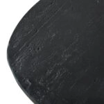 Artekko Taric Μαύρο Τραπέζι Σαλονιού από Μαγνήσιο (91.4x61x38.1)cm