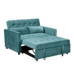 SOLUTION ΚΑΝΑΠΕΣ ΚΡΕΒΑΤΙ 2ΘΕΣΙΟΣ PETROL 133x94x87