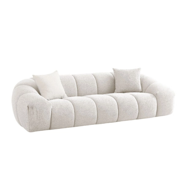 BOSSANOVA ΚΑΝΑΠΕΣ 3ΘΕΣΙΟΣ OFF WHITE 253x112x70cm