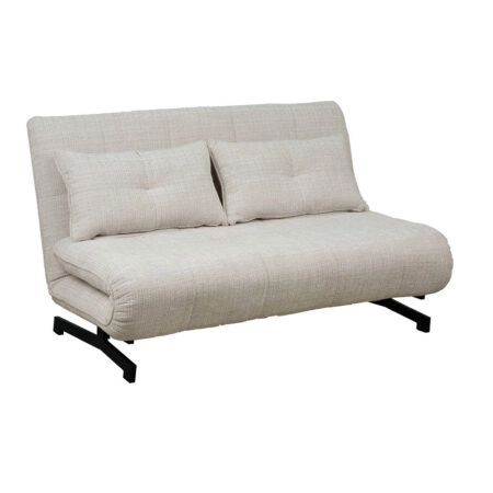 ESCADA ΚΑΝΑΠΕΣ ΚΡΕΒΑΤΙ 2ΘΕΣΙΟΣ ΑΝΑΔΙΠΛΟΥΜΕΝΟΣ OFF WHITE 142x88x86cm