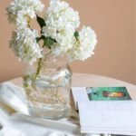 Artekko Aphelios Διακοσμητικό Βάζο Γυαλί Διάφανο Χρυσό (14x14x21)cm