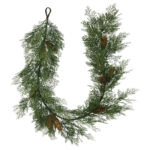 ΧΡΙΣΤΟΥΓΕΝΝΙΑΤΙΚΗ ΓΙΡΛΑΝΤΑ ΕΛΑΤO ME ΚΟΥΚΟΥΝΑΡΙΑ - 18x8x183cm 6/24ΚΙΒ