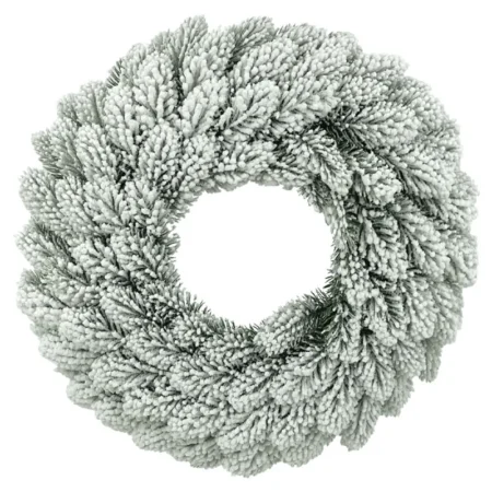 ΧΡΙΣΤΟΥΓΕΝΝΙΑΤΙΚΟ ΣΤΕΦΑΝΙ ΕΛΑΤΟ ΧΙΟΝΙΣΜΕΝΟ - Φ50x9cm 2/12ΚΙΒ