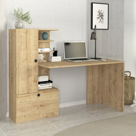 Γραφείο εργασίας Domingo Megapap χρώμα sapphire oak 149