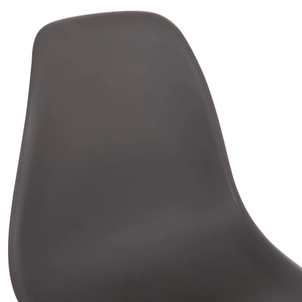 ΚΑΡΕΚΛΑ ΜΕ ΞΥΛΙΝΑ ΠΟΔΙΑ ΚΑΙ ΚΑΘΙΣΜΑ TWIST PP ΓΚΡΙ HM8460.10 46x50x82 εκ.