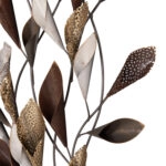 ΜΕΤΑΛΛΙΚΟ ΔΙΑΚΟΣΜΗΤΙΚΟ ΤΟΙΧΟΥ HM7159 ΑΝΘΡΑΚΙ ΧΡΥΣΟ 44x5,5x87Y εκ.