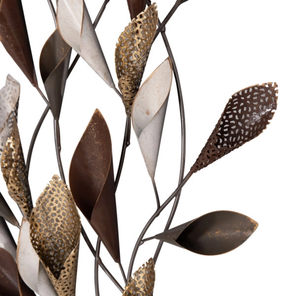 ΜΕΤΑΛΛΙΚΟ ΔΙΑΚΟΣΜΗΤΙΚΟ ΤΟΙΧΟΥ HM7159 ΑΝΘΡΑΚΙ ΧΡΥΣΟ 44x5,5x87Y εκ.