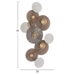 ΜΕΤΑΛΛΙΚΟ ΔΙΑΚΟΣΜΗΤΙΚΟ ΤΟΙΧΟΥ HM7165 ΧΡΥΣΟ ΛΕΥΚΟ 91x6x50Y εκ.