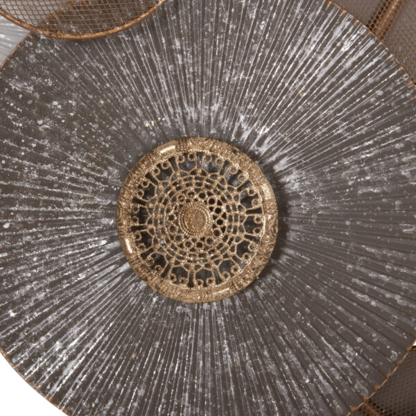 ΜΕΤΑΛΛΙΚΟ ΔΙΑΚΟΣΜΗΤΙΚΟ ΤΟΙΧΟΥ HM7165 ΧΡΥΣΟ ΛΕΥΚΟ 91x6x50Y εκ.