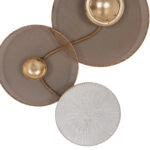 ΜΕΤΑΛΛΙΚΟ ΔΙΑΚΟΣΜΗΤΙΚΟ ΤΟΙΧΟΥ HM7165 ΧΡΥΣΟ ΛΕΥΚΟ 91x6x50Y εκ.