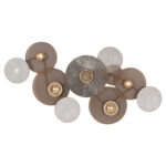 ΜΕΤΑΛΛΙΚΟ ΔΙΑΚΟΣΜΗΤΙΚΟ ΤΟΙΧΟΥ HM7165 ΧΡΥΣΟ ΛΕΥΚΟ 91x6x50Y εκ.