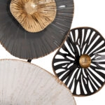 ΜΕΤΑΛΛΙΚΟ ΔΙΑΚΟΣΜΗΤΙΚΟ ΤΟΙΧΟΥ HM7170 ΓΚΡΙ ΕΚΡΟΥ ΧΡΥΣΟ 88x7x51Y εκ.