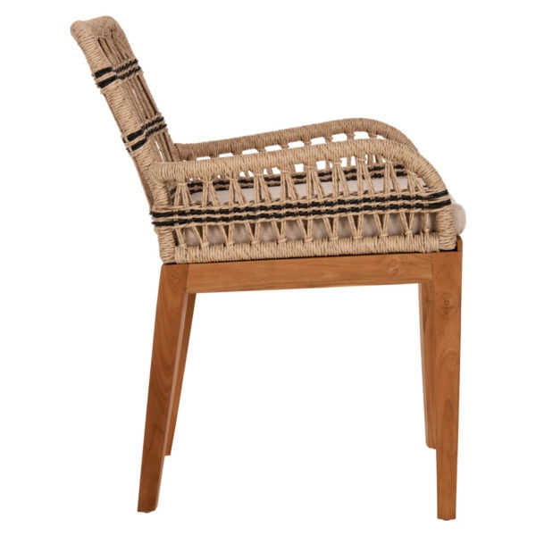 ΠΟΛΥΘΡΟΝΑ STARDOM HM9760.02 ΞΥΛΟ ΤΕΑΚ ΣΕ ΜΕΛΙ ΚΑΙ ΜΑΥΡΟ ΣΧΟΙΝΙ 57x65x83Yεκ.