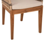 ΠΟΛΥΘΡΟΝΑ STARDOM HM9760.02 ΞΥΛΟ ΤΕΑΚ ΣΕ ΜΕΛΙ ΚΑΙ ΜΑΥΡΟ ΣΧΟΙΝΙ 57x65x83Yεκ.