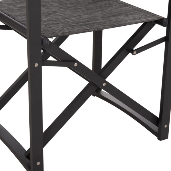 ΠΟΛΥΘΡΟΝΑ ΣΚΗΝΟΘΕΤΗ ΑΛΟΥΜΙΝΙΟΥ DUPRE HM5094.01 ΓΚΡΙ 57x48,5x85.5Yεκ