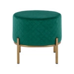 ΣΚΑΜΠΟ SINTA HM8638.03 ΑΠΟ ΚΥΠΑΡΙΣΣΙ ΒΕΛΟΥΔΟ ΜΕ ΧΡΥΣΗ ΒΑΣΗ 42x42x38Υ εκ.