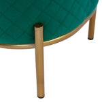 ΣΚΑΜΠΟ SINTA HM8638.03 ΑΠΟ ΚΥΠΑΡΙΣΣΙ ΒΕΛΟΥΔΟ ΜΕ ΧΡΥΣΗ ΒΑΣΗ 42x42x38Υ εκ.