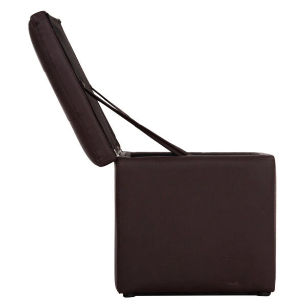 ΣΚΑΜΠΩ ΜΕ ΑΠΟΘΗΚΕΥΤΙΚΟ ΧΩΡΟ PU ΚΑΦΕ CUBE HM224.03 36,5x36,5x36Υεκ.