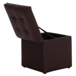 ΣΚΑΜΠΩ ΜΕ ΑΠΟΘΗΚΕΥΤΙΚΟ ΧΩΡΟ PU ΚΑΦΕ CUBE HM224.03 36,5x36,5x36Υεκ.