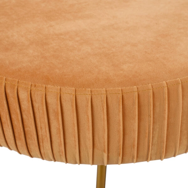 ΣΚΑΜΠΟ ΠΑΓΚΑΚΙ ALINAFE HM8635.09 ΑΠΟ ΧΡΥΣΟ ΒΕΛΟΥΔΟ ΜΕ ΧΡΥΣΗ ΒΑΣΗ 118Χ64Χ40,5Y εκ.