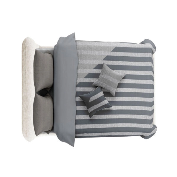 SERENITE ΚΡΕΒΑΤΙ (ΓΙΑ ΣΤΡΩΜΑ 160x200cm) BEIGE 230x194x105cm