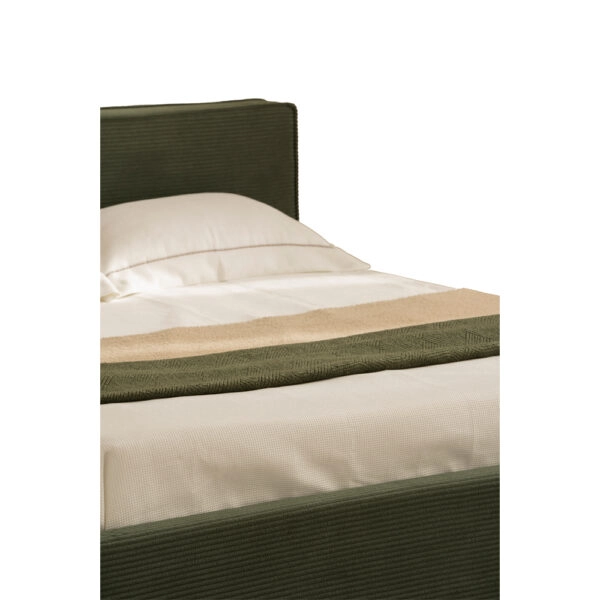 PUZZLE ΚΡΕΒΑΤΙ (ΓΙΑ ΣΤΡΩΜΑ 160x200cm) ΛΑΔΙ BEIGE 223x176x106cm