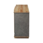 Μπουφές Zafore σε oak-γκρι μαρμάρου 180x45x80εκ