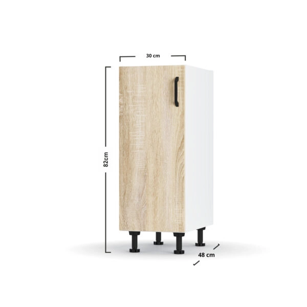 Modest Κάτω Ντουλάπι Σονόμα 30x48x82cm