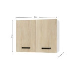 Anita Πάνω Ντουλάπι Σονόμα 80x30x57cm