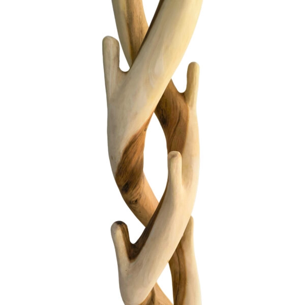 Καλόγερος Joint suar ξύλο σε φυσική απόχρωση 30x30x200εκ