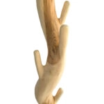 Καλόγερος Renzo  suar ξύλο σε φυσική απόχρωση 30x30x200εκ