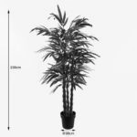 Διακοσμητικό φυτό σε γλάστρα Arti Bamboo Inart πράσινο Φ70x150εκ