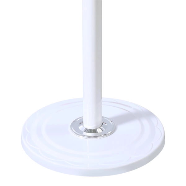 Καλόγερος Keleste  μέταλλο σε λευκή απόχρωση Φ37x175εκ