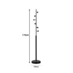 Καλόγερος Sinem  μέταλλο σε λευκή-φυσική απόχρωση Φ30x175εκ