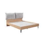 NEON ΚΡΕΒΑΤΙ (ΓΙΑ ΣΤΡΩΜΑ 160x200cm) ΦΥΣΙΚΟ 167x207x105cm