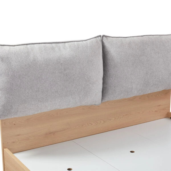 NEON ΚΡΕΒΑΤΙ (ΓΙΑ ΣΤΡΩΜΑ 160x200cm) ΦΥΣΙΚΟ 167x207x105cm