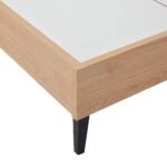 NEON ΚΡΕΒΑΤΙ (ΓΙΑ ΣΤΡΩΜΑ 160x200cm) ΦΥΣΙΚΟ 167x207x105cm