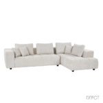 TOMOS ΚΑΝΑΠΕΣ ΓΩΝΙΑ ΔΕΞΙΑ BEIGE LEGASY 15 298x200x85cm