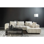 TOMOS ΚΑΝΑΠΕΣ ΓΩΝΙΑ ΔΕΞΙΑ BEIGE LEGASY 15 298x200x85cm