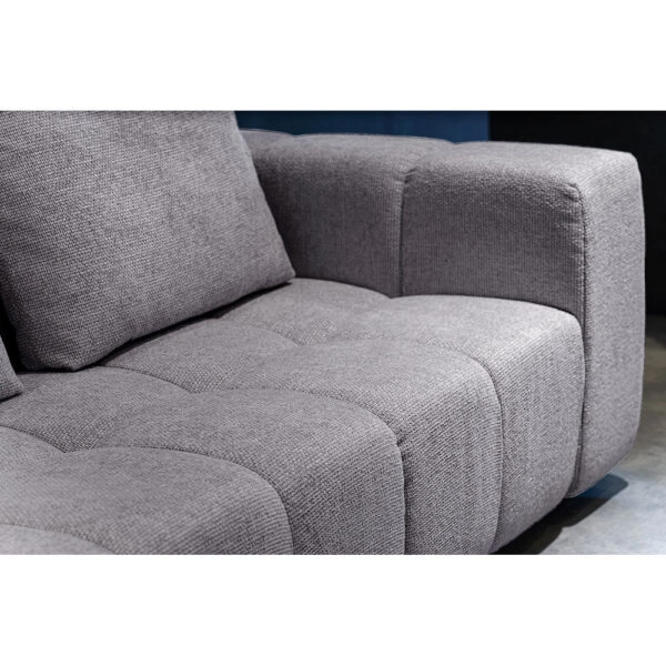 TOMOS ΚΑΝΑΠΕΣ ΓΩΝΙΑ ΑΡΙΣΤΕΡΗ ΓΚΡΙ LEGASY 18 298x200x85cm