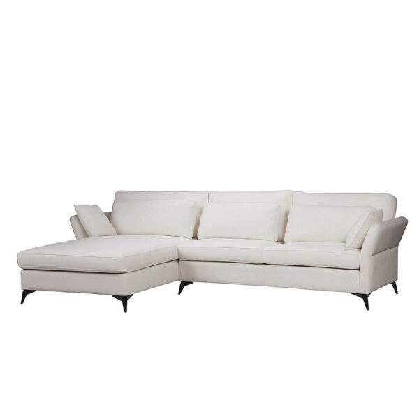 PARFAIT ΚΑΝΑΠΕΣ ΓΩΝΙΑ ΑΡΙΣΤΕΡΗ BEIGE LEGASY 15 307x185x92cm