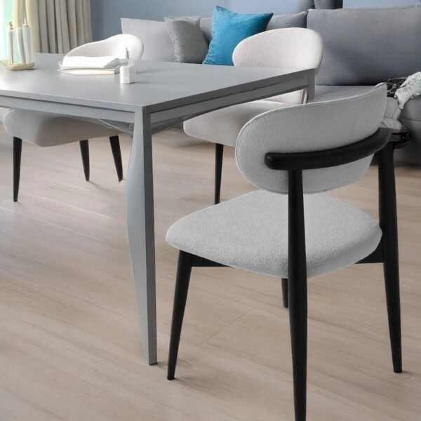 Artekko CHAIR BOMONTİ BLACK LEGS FABRİC COCO 01