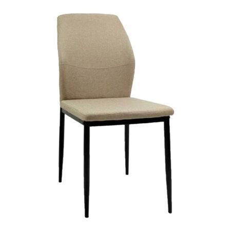 ΚΑΡΕΚΛΑ ΤΡΑΠΕΖΑΡΙΑΣ DIAZ HM18346.04 ΜΠΕΖ ΥΦΑΣΜΑ-ΜΕΤΑΛΛΙΚΑ ΠΟΔΙΑ ΜΑΥΡΑ 41