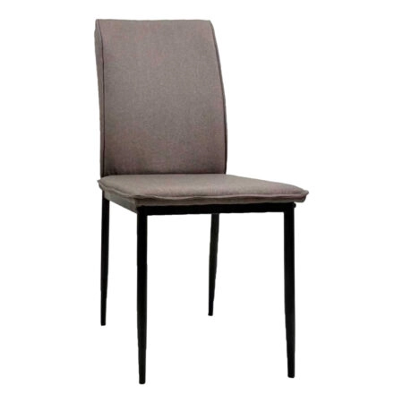 ΚΑΡΕΚΛΑ ΤΡΑΠΕΖΑΡΙΑΣ PERKY HM18347.03 ΚΑΦΕ ΥΦΑΣΜΑ-ΜΕΤΑΛ. ΠΟΔΙΑ ΜΑΥΡΑ 42x58x89