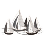 ΜΕΤΑΛΛΙΚΟ ΔΙΑΚΟΣΜΗΤΙΚΟ ΤΟΙΧΟΥ HM7160 ΑΝΘΡΑΚΙ ΛΕΥΚΟ ΧΡΥΣΟ 92x3x56Y εκ.